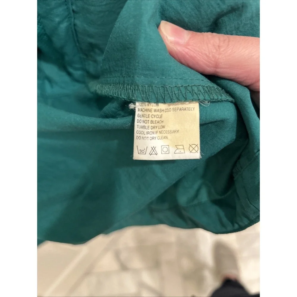 Retro Timberland Weathergear Mens XL Coat‎ Green Full Zip Lightweight Jacket